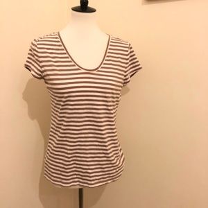Final Price 🌹LOFT Strip T-shirt